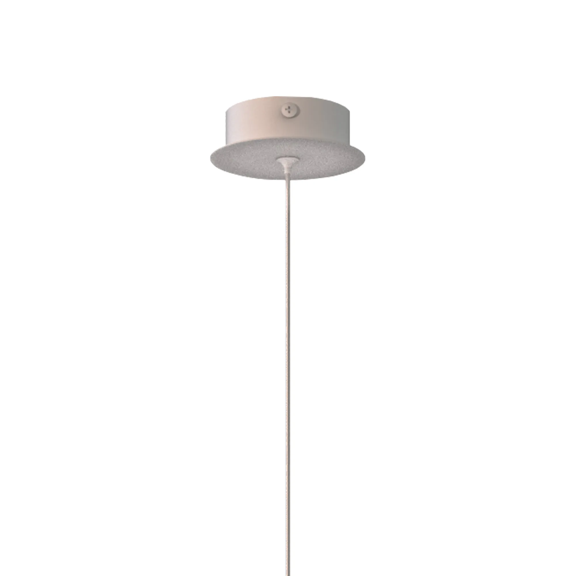 Cala 1 Light 2.55m Pendant 6W LED Sand White M8078  Mantra Cala